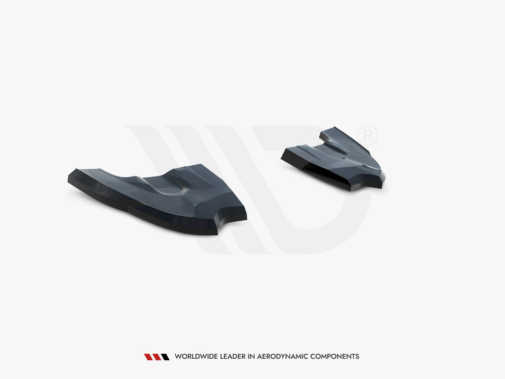 Maxton Rear Side Splitters V.3 Volkswagen Golf GTI Clubsport Mk8 Facelift