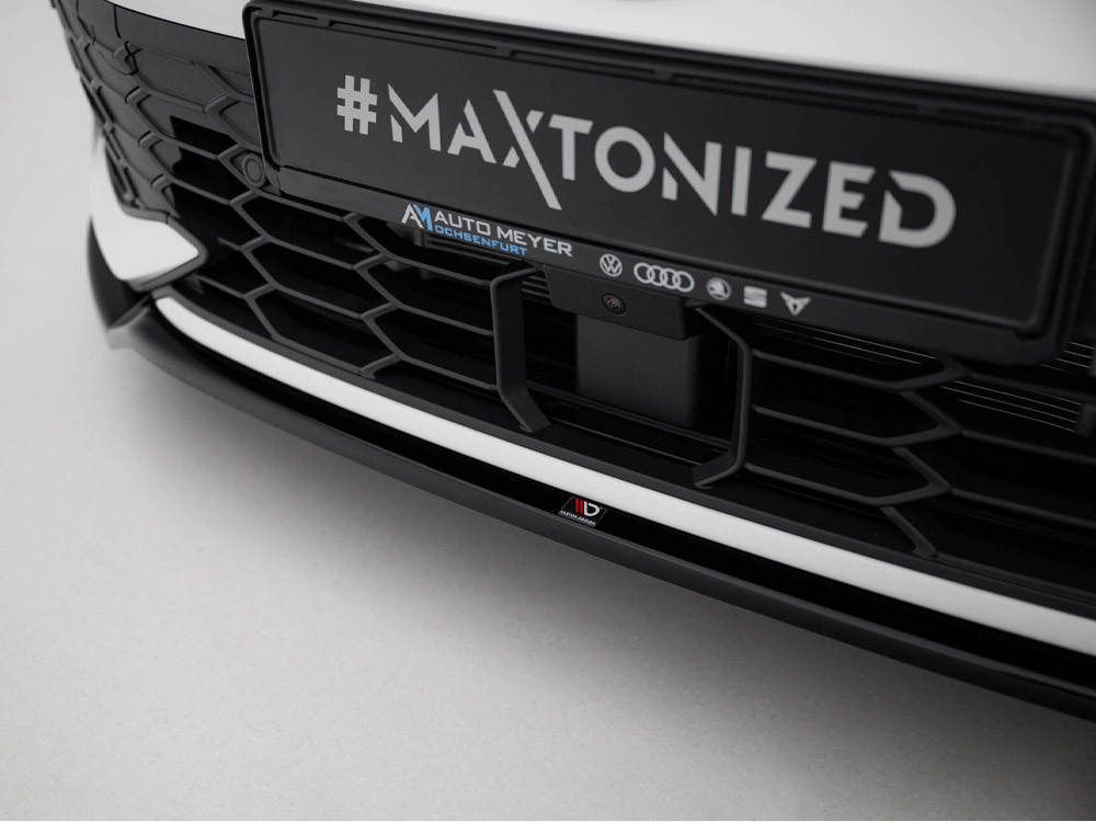 Maxton Front Splitter V.3 Volkswagen Golf GTI / GTE / R-Line Mk8 Facelift