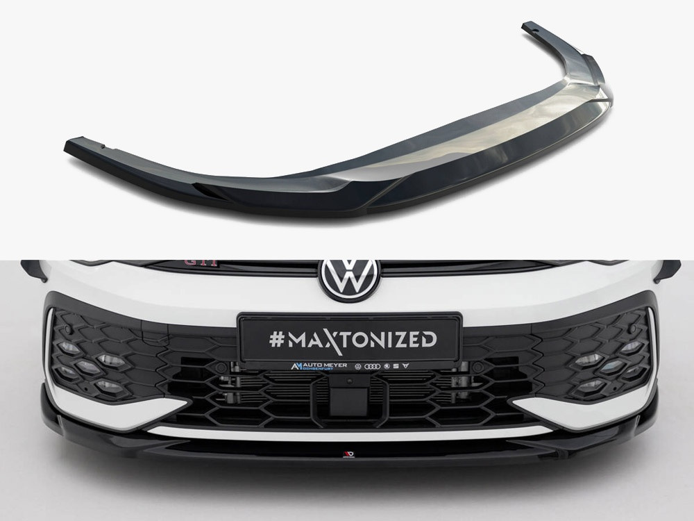 Maxton Front Splitter V.4 Volkswagen Golf GTI / GTE / R-Line Mk8 Facelift Maxton Front Splitter V.4 Volkswagen Golf GTI / GTE / R-Line Mk8 Facelift