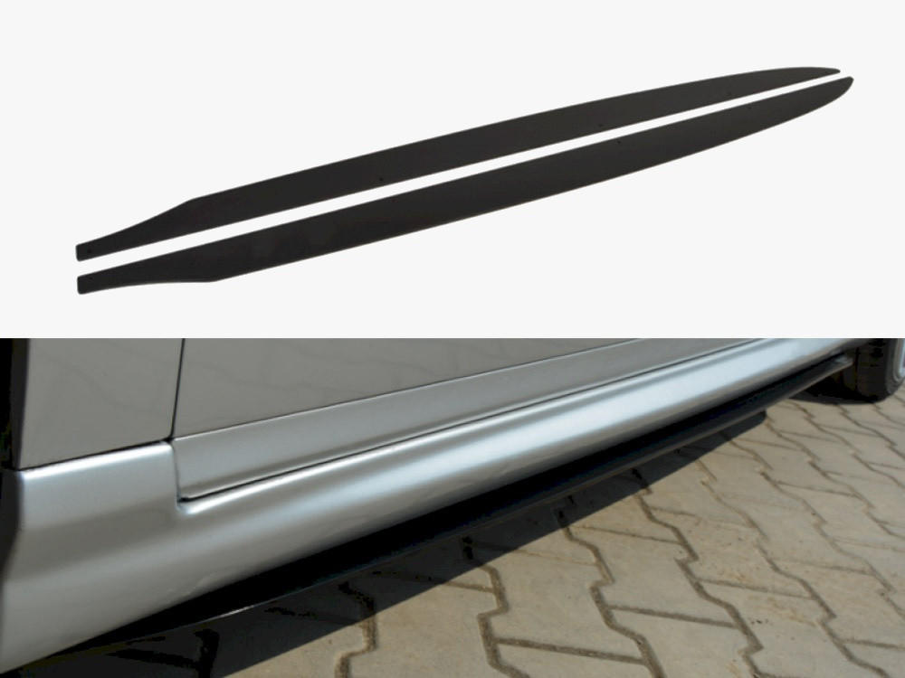 Maxton Racing Side Skirts Diffusers VW Passat B6/B7 R-line