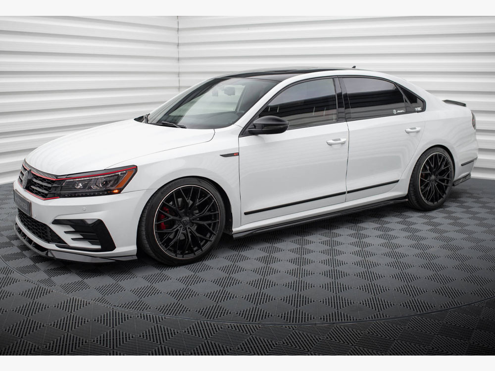 Maxton Side Skirts Diffusers Volkswagen Passat GT B8 Facelift USA Maxton Side Skirts Diffusers Volkswagen Passat GT B8 Facelift USA