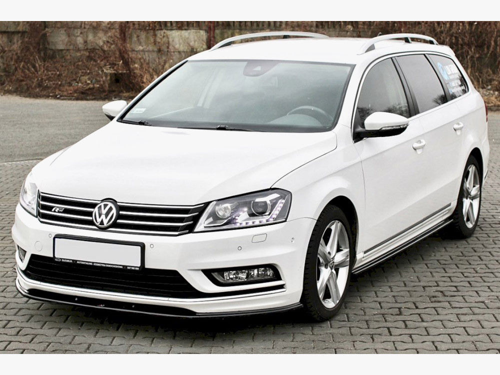 Maxton Side Skirts Diffusers Volkswagen Passat R-Line B7 Maxton Side Skirts Diffusers Volkswagen Passat R-Line B7