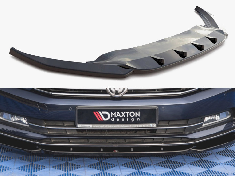 Maxton Front Splitter V.1 VW Passat B8 (2014-2019) Maxton Front Splitter V.1 VW Passat B8 (2014-2019)