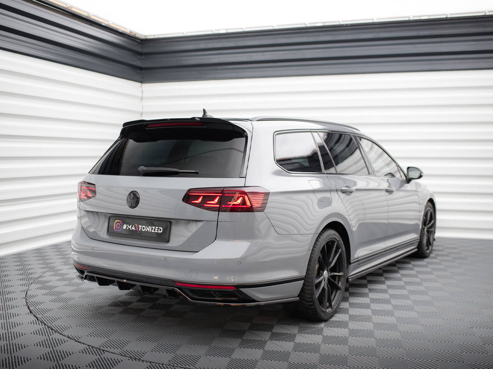 Maxton Spoiler CAP Volkswagen Passat R-Line B8 Maxton Spoiler CAP Volkswagen Passat R-Line B8