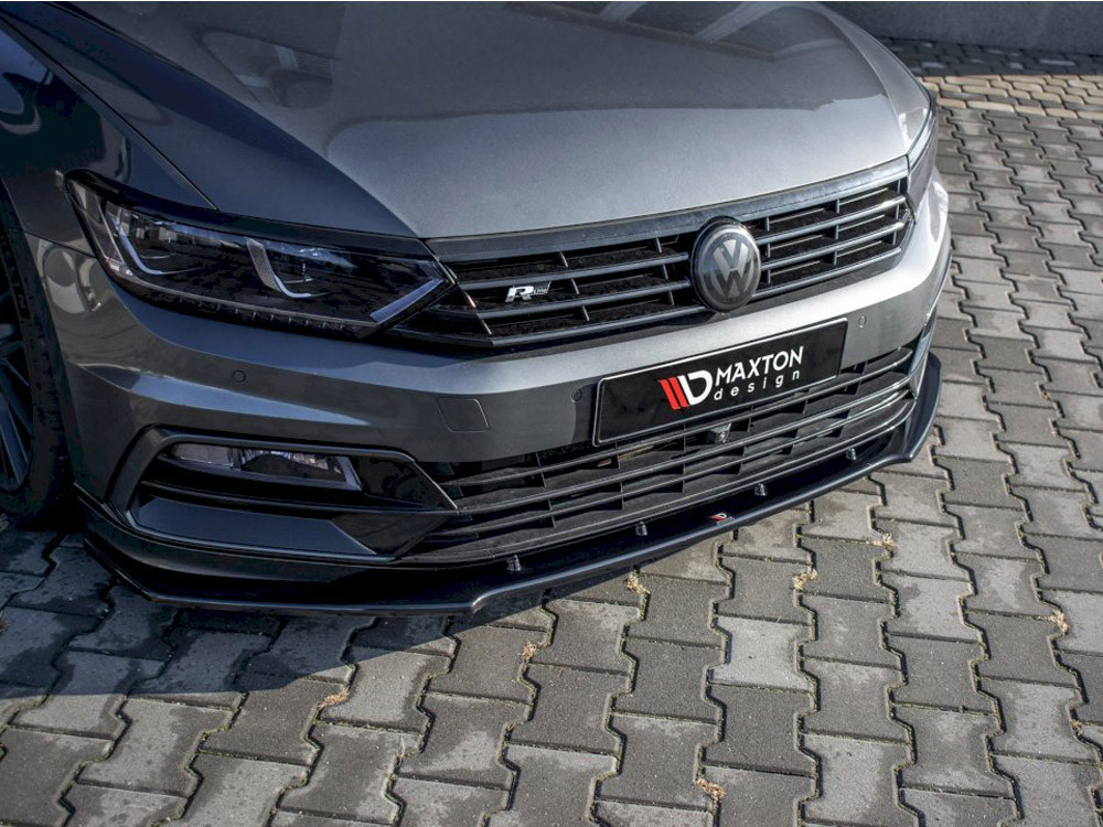 Maxton Front Splitter V.1 Volkswagen Passat R-line B8 (2015-19)