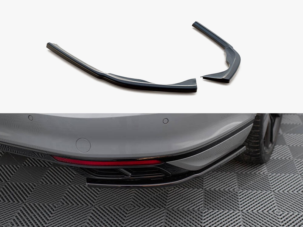 Maxton Rear Side Splitters Volkswagen Passat R-Line B8 Facelift
