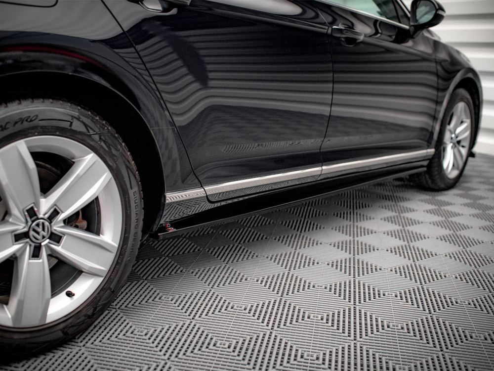 Maxton Side Skirts Diffusers VW Passat B8 Facelift Maxton Side Skirts Diffusers VW Passat B8 Facelift
