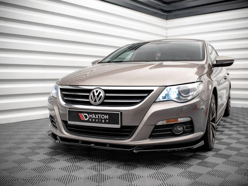 Maxton Front Splitter V.4 VW Passat CC (2008-2012)