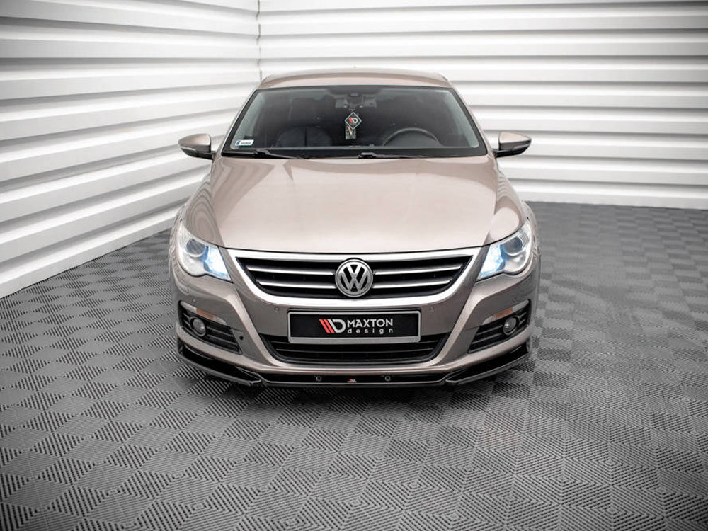 Maxton Front Splitter V.4 VW Passat CC (2008-2012)