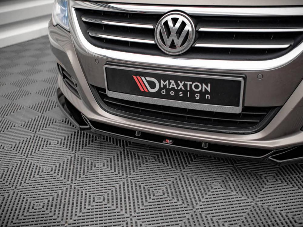 Maxton Front Splitter V.4 VW Passat CC (2008-2012)