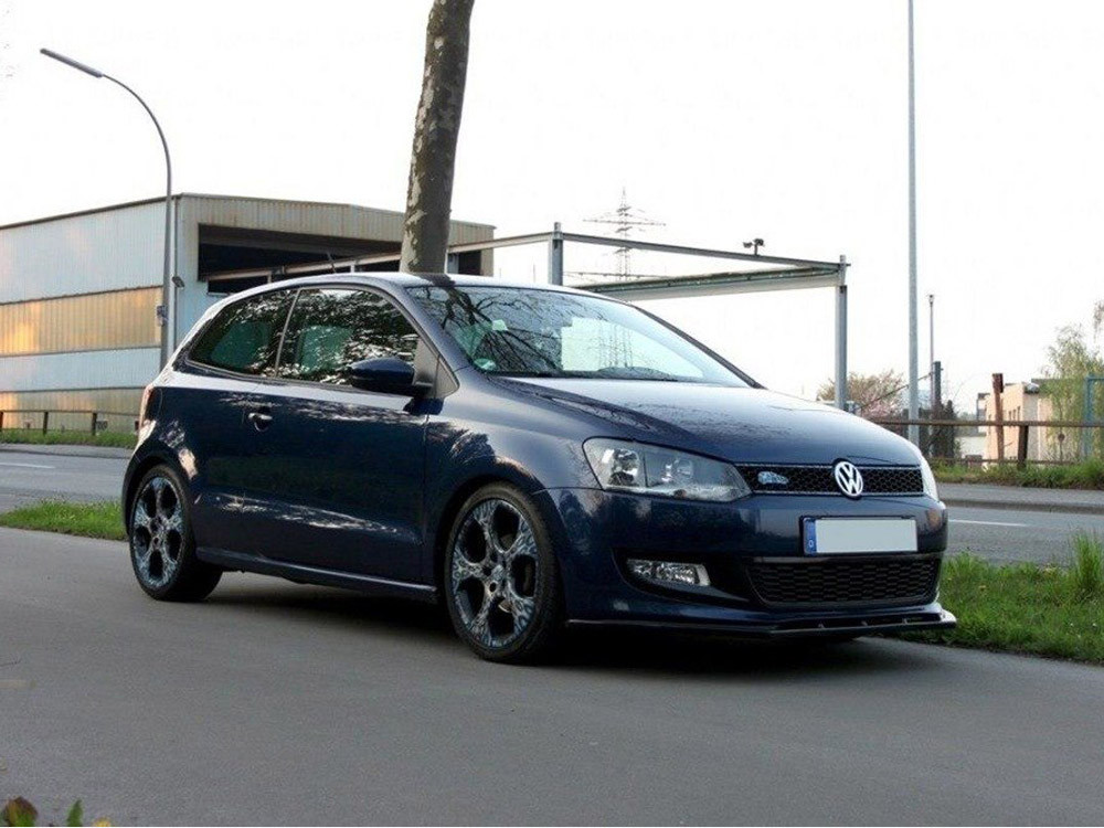 Maxton Front Splitter Volkswagen Polo Mk5 Maxton Front Splitter Volkswagen Polo Mk5