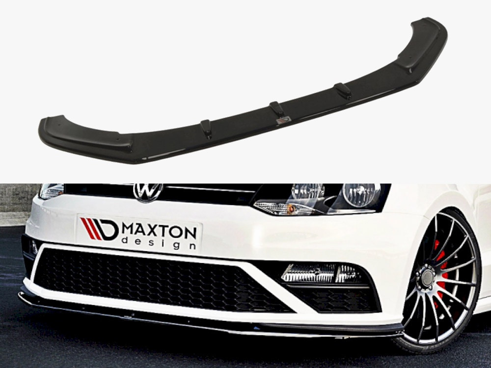 Maxton Front Splitter V.1 Volkswagen Polo GTI Mk5 Facelift