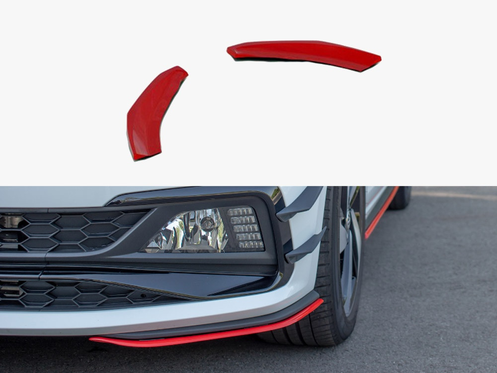 Maxton Front Splitter V.5 VW Polo Mk6 GTI Maxton Front Splitter V.5 VW Polo Mk6 GTI