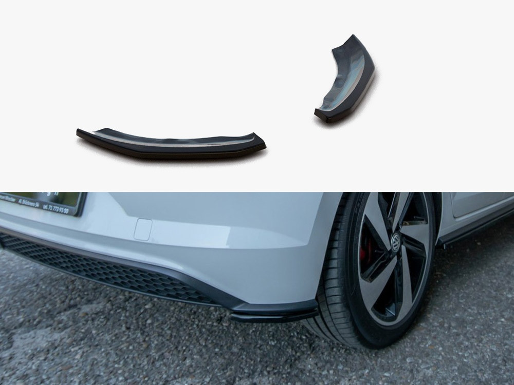 Maxton Rear Side Splitters Volkswagen Polo GTI Mk6 Maxton Rear Side Splitters Volkswagen Polo GTI Mk6