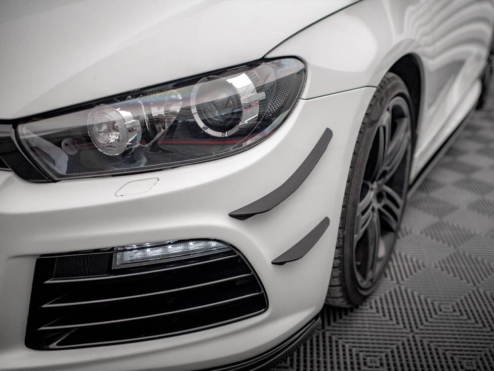 Maxton Front Bumper Wings (Canards) Volkswagen Scirocco R Mk3
