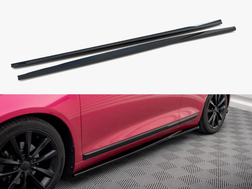Maxton Side Skirts Diffusers Volkswagen Scirocco Mk3 Maxton Side Skirts Diffusers Volkswagen Scirocco Mk3