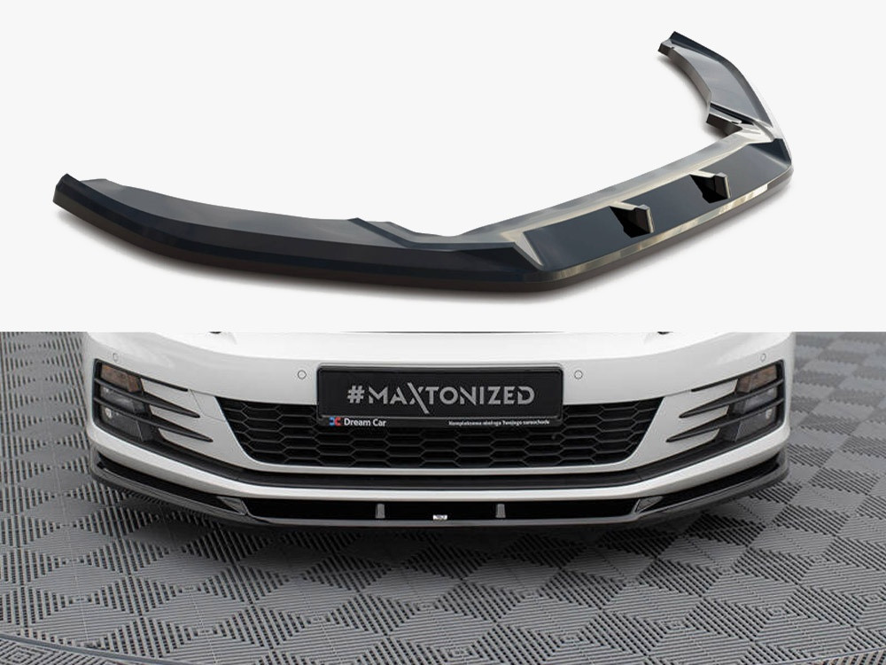 Maxton Front Splitter V.1 Volkswagen Scirocco Mk3 Facelift Maxton Front Splitter V.1 Volkswagen Scirocco Mk3 Facelift