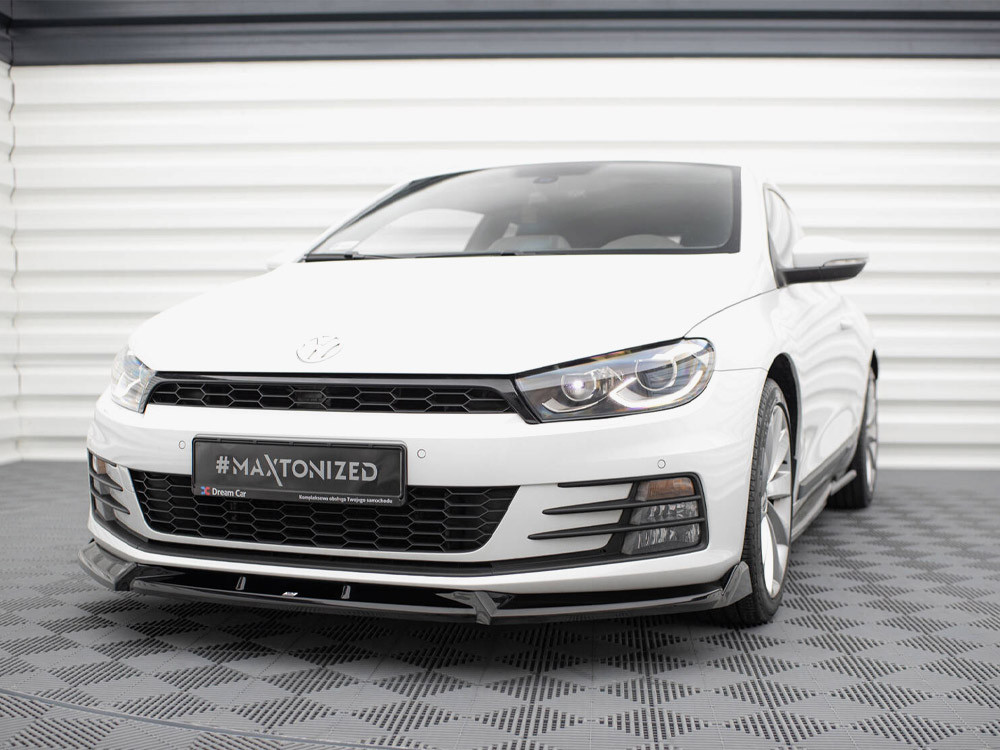 Maxton Front Splitter V.2 Volkswagen Scirocco Mk3 Facelift