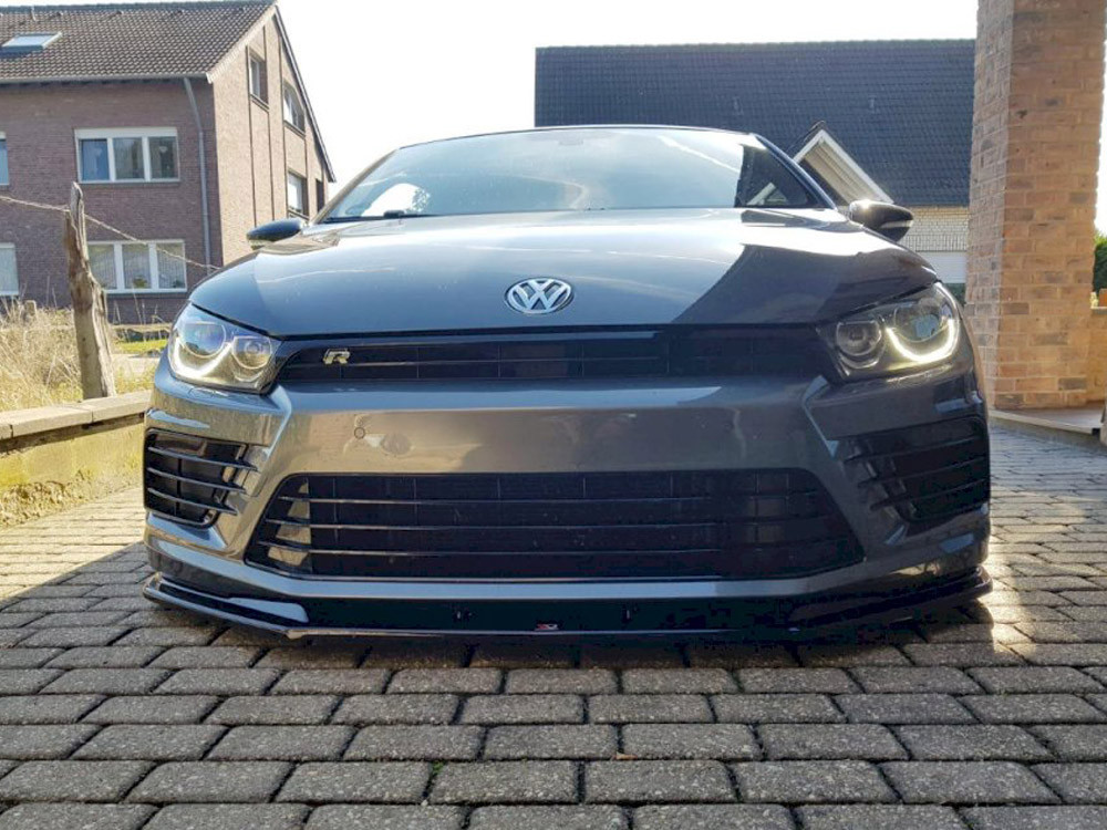 Maxton Front Splitter V.1 Volkswagen Scirocco Mk3 R Facelift (2014-2017)