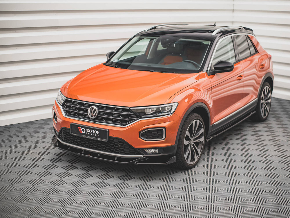 Maxton Front Splitter V.1 VW T-Roc Mk1 Maxton Front Splitter V.1 VW T-Roc Mk1