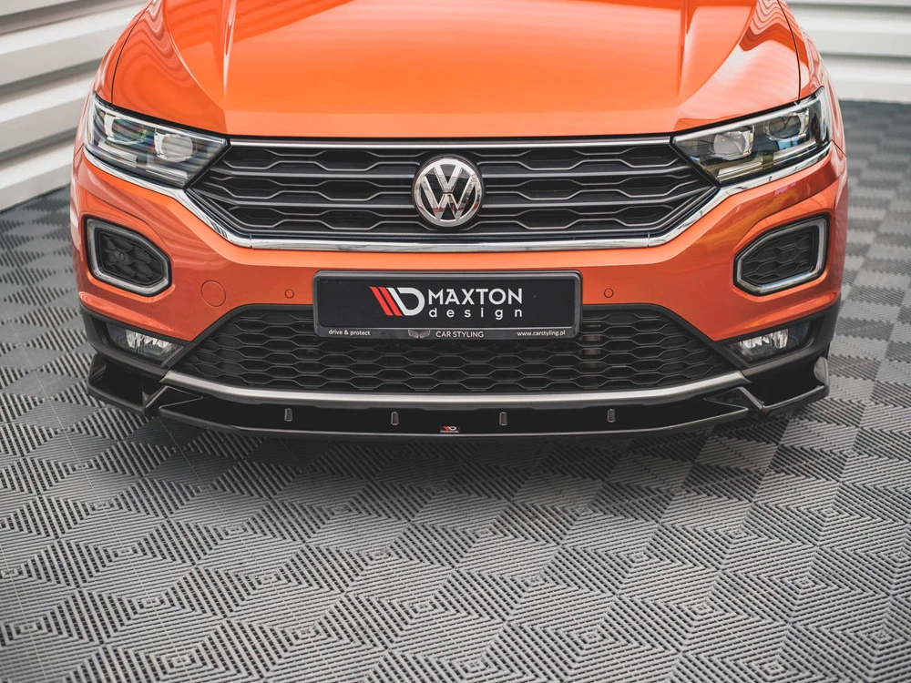 Maxton Front Splitter V.2 VW T-Roc Mk1 Maxton Front Splitter V.2 VW T-Roc Mk1