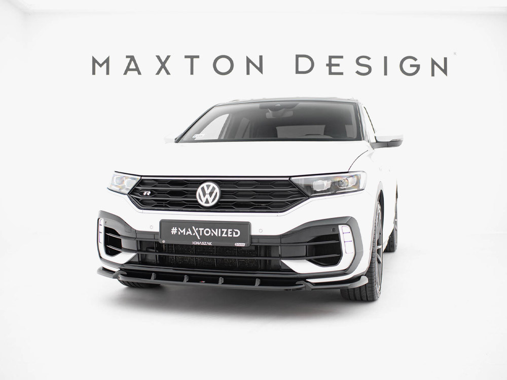 Maxton Front Splitter Volkswagen T-Roc R Mk1 Maxton Front Splitter Volkswagen T-Roc R Mk1