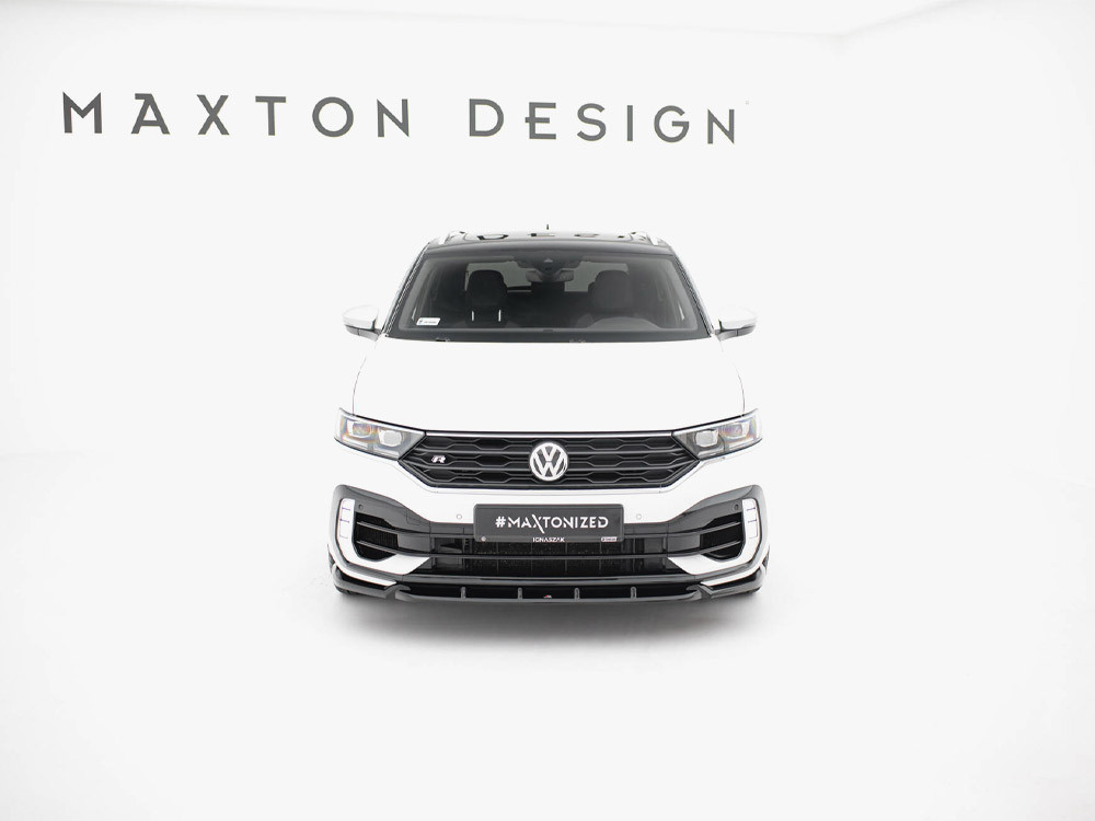 Maxton Front Splitter Volkswagen T-Roc R Mk1 Maxton Front Splitter Volkswagen T-Roc R Mk1
