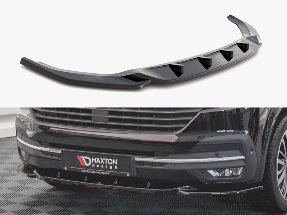 Maxton Front Splitter V.2 VW T6 Facelift (2019-)