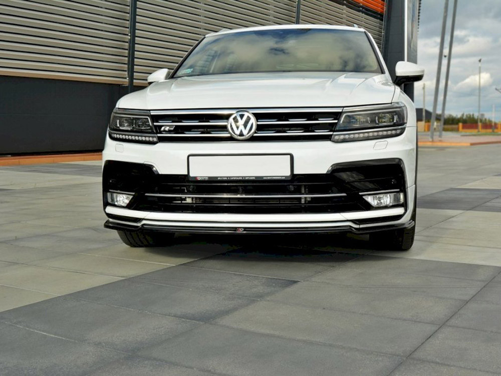 Maxton Front Splitter V.1 VW Tiguan MK 2 R-line (2015-2019)