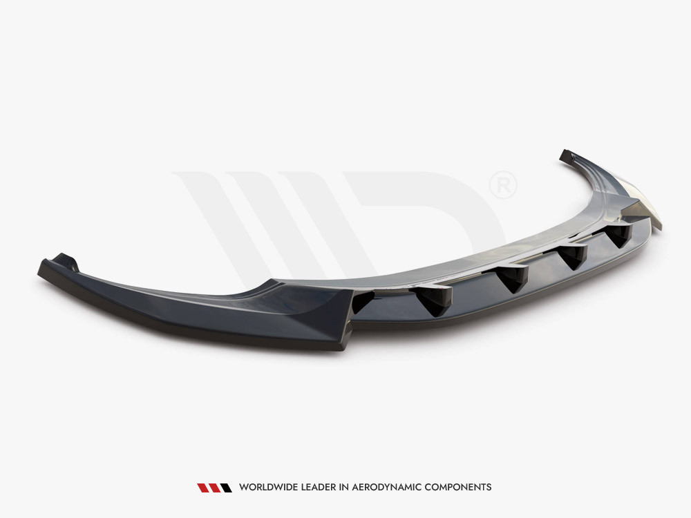 Maxton Front Splitter V.2 VW Tiguan R  / R-line MK2 Facelift (2020-)