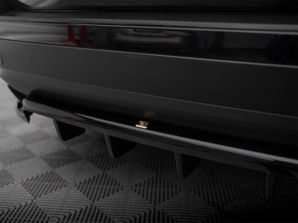 Maxton Rear Splitter (Vertical Bars) Volkswagen Touareg Mk2 Maxton Rear Splitter (Vertical Bars) Volkswagen Touareg Mk2