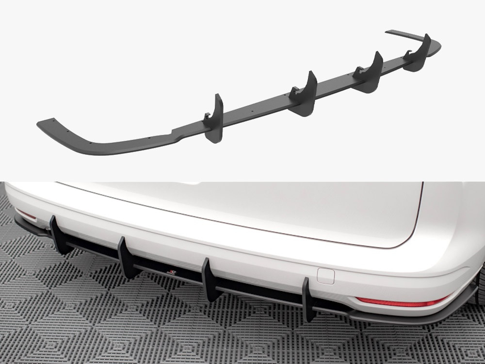 Maxton Street PRO Rear Diffuser VW Caddy Mk5 (2020-) Maxton Street PRO Rear Diffuser VW Caddy Mk5 (2020-)