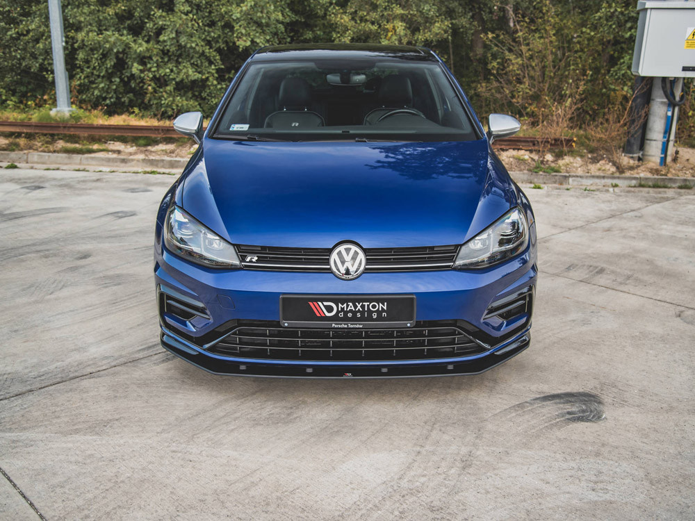 Maxton Street PRO Front Splitter Volkswagen Golf R / R-Line Mk7 Facelift Maxton Street PRO Front Splitter Volkswagen Golf R / R-Line Mk7 Facelift