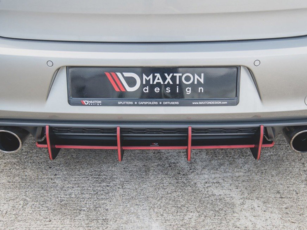 Maxton Street PRO Rear Diffuser V.1 VW Golf Mk7 GTI