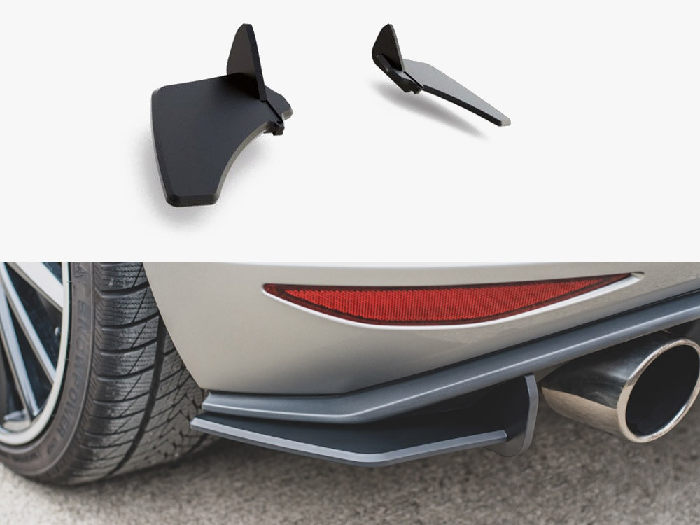 Maxton Street PRORear Side Splitters V.1 VW Golf Mk7 GTI