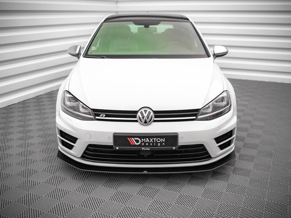 Maxton Street PRO Front Splitter V.2 VW Golf R Mk7