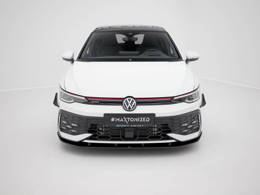 Maxton Street PRO Front Splitter Volkswagen Golf GTI / GTE / R-Line Mk8 Facelift Maxton Street PRO Front Splitter Volkswagen Golf GTI / GTE / R-Line Mk8 Facelift