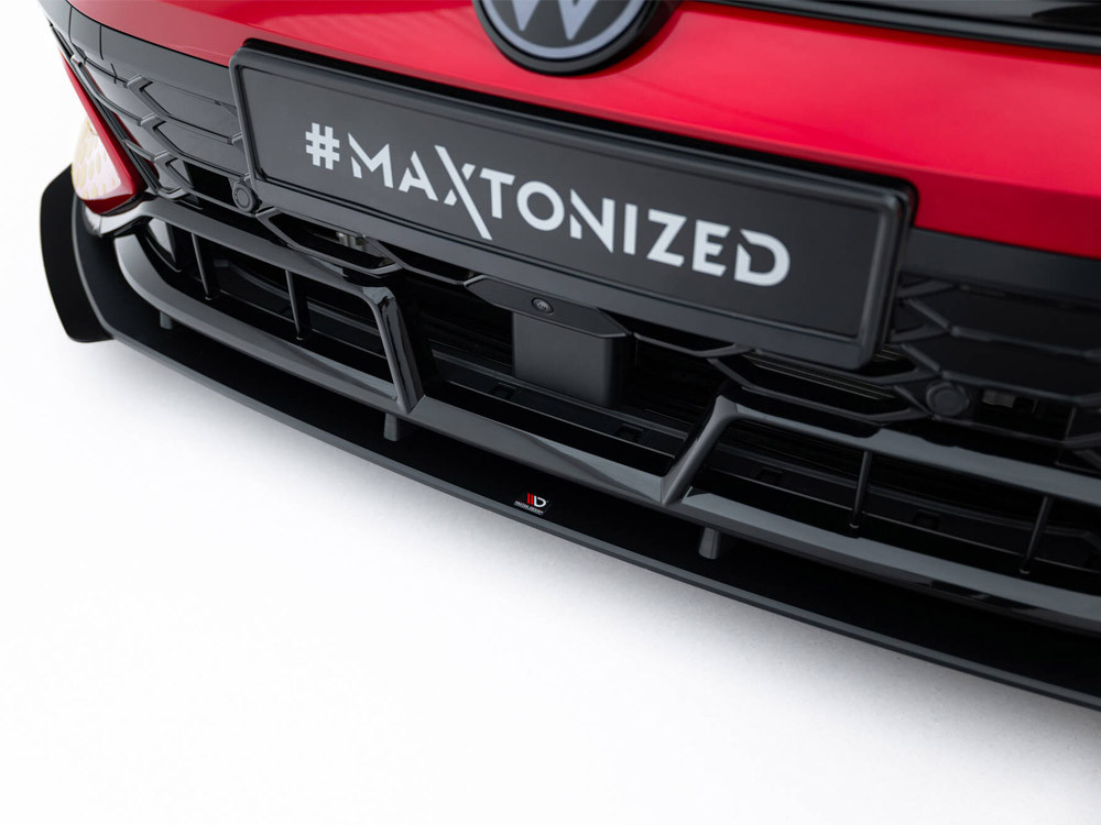 Maxton Street PRO Front Splitter + Flaps Volkswagen Golf GTI Clubsport Mk8 Facelift Maxton Street PRO Front Splitter + Flaps Volkswagen Golf GTI Clubsport Mk8 Facelift