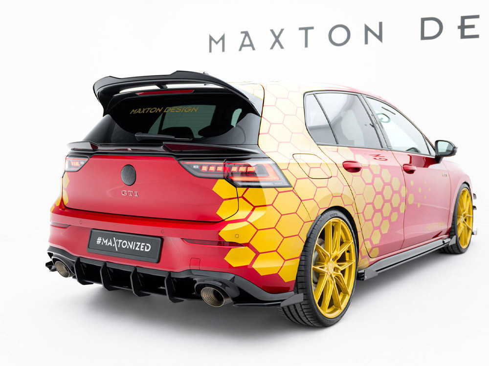 Maxton Street PRO Rear Diffuser V.2 Volkswagen Golf GTI Clubsport Mk8 Facelift Maxton Street PRO Rear Diffuser V.2 Volkswagen Golf GTI Clubsport Mk8 Facelift