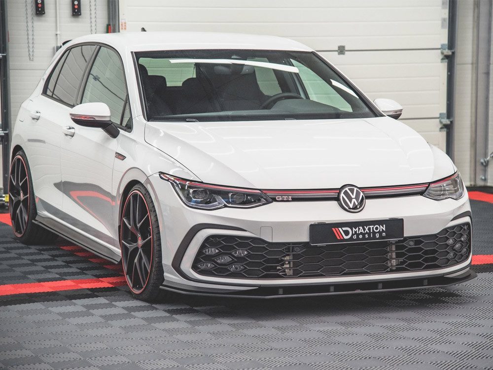 Maxton Street Pro Front Splitter Volkswagen Golf GTI / GTE / GTD / R-Line Mk8 Maxton Street Pro Front Splitter Volkswagen Golf GTI / GTE / GTD / R-Line Mk8
