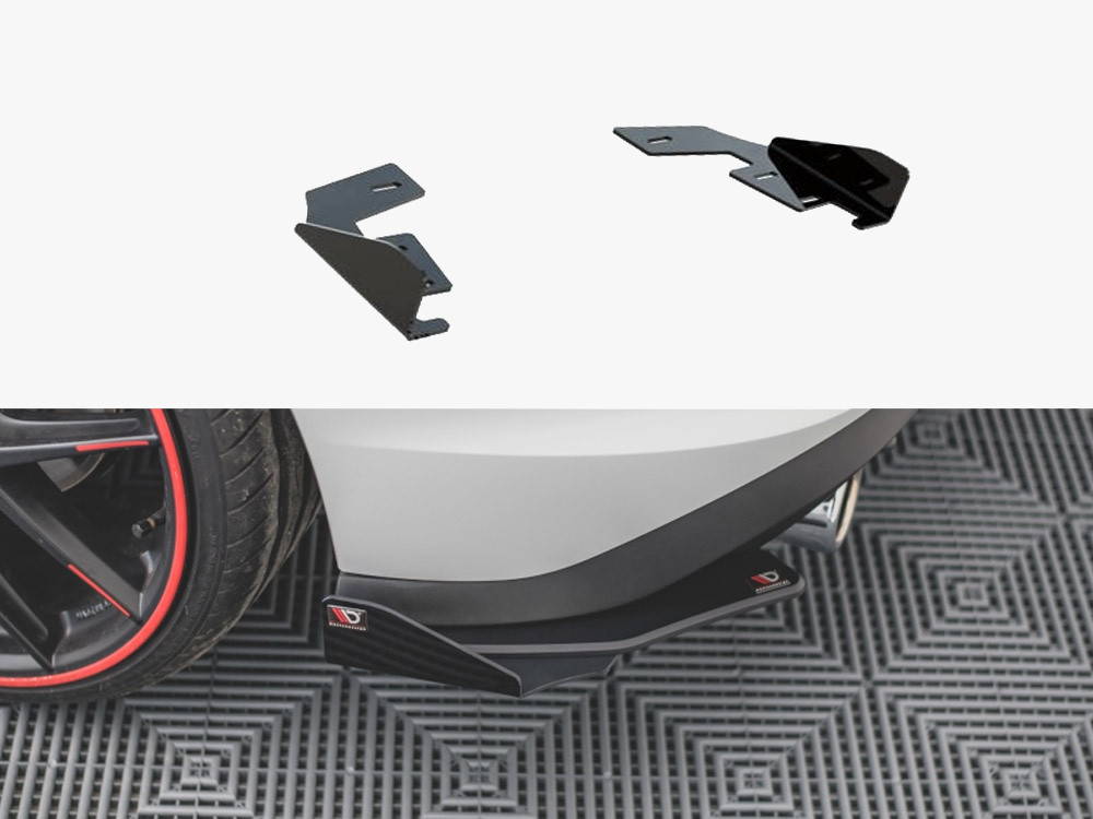 Maxton Rear Side Flaps Volkswagen Golf GTI / GTE / R-Line Mk8 Maxton Rear Side Flaps Volkswagen Golf GTI / GTE / R-Line Mk8