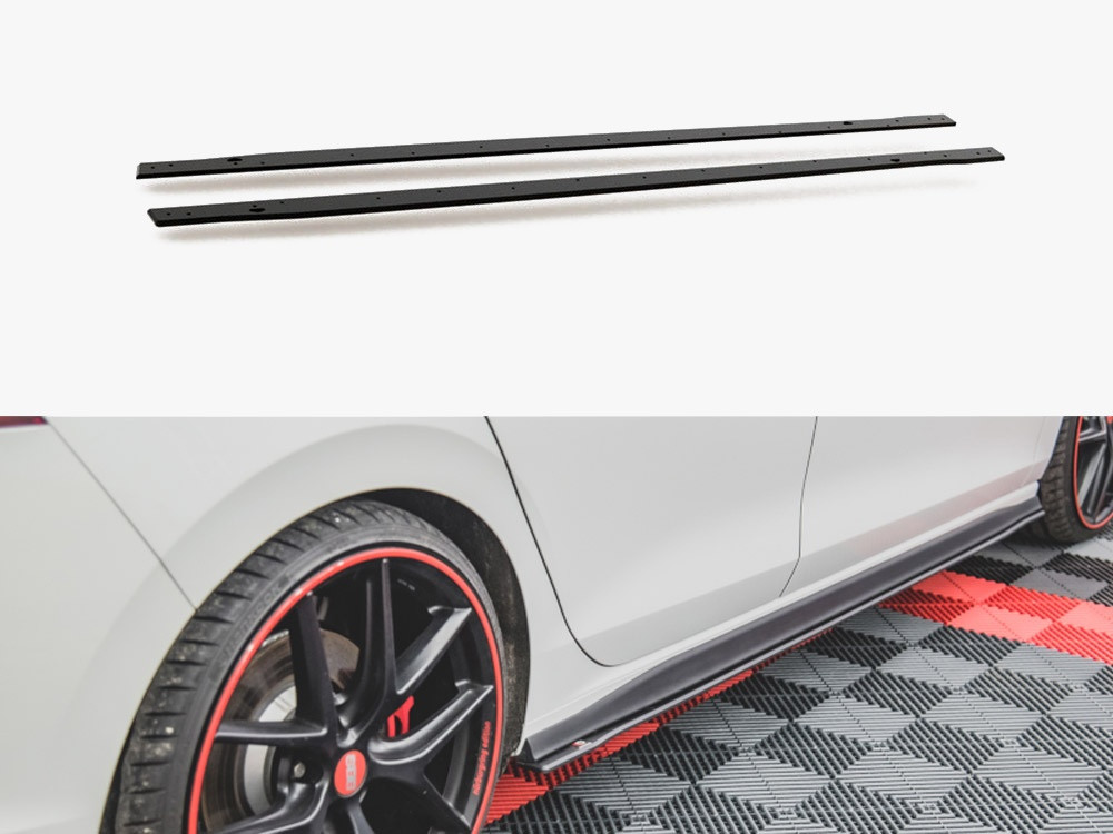 Maxton Street Pro Side Skirts Diffusers Volkswagen Golf GTI / GTE / GTI Clubsport / R-Line Mk8 Maxton Street Pro Side Skirts Diffusers Volkswagen Golf GTI / GTE / GTI Clubsport / R-Line Mk8