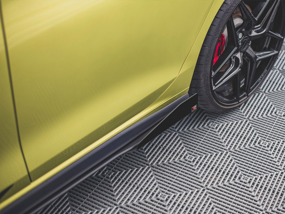 Maxton Street PRO Side Skirts Diffusers + Flaps Volkswagen Golf GTI / GTE / GTI Clubsport / R-Line Mk8 Maxton Street PRO Side Skirts Diffusers + Flaps Volkswagen Golf GTI / GTE / GTI Clubsport / R-Line Mk8