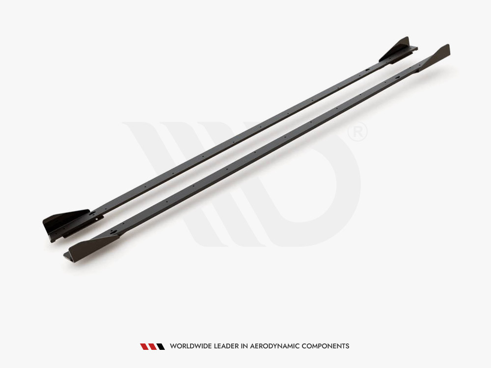 Maxton Street PRO Side Skirts Diffusers + Flaps Volkswagen Golf GTI / GTE / GTI Clubsport / R-Line Mk8 Maxton Street PRO Side Skirts Diffusers + Flaps Volkswagen Golf GTI / GTE / GTI Clubsport / R-Line Mk8