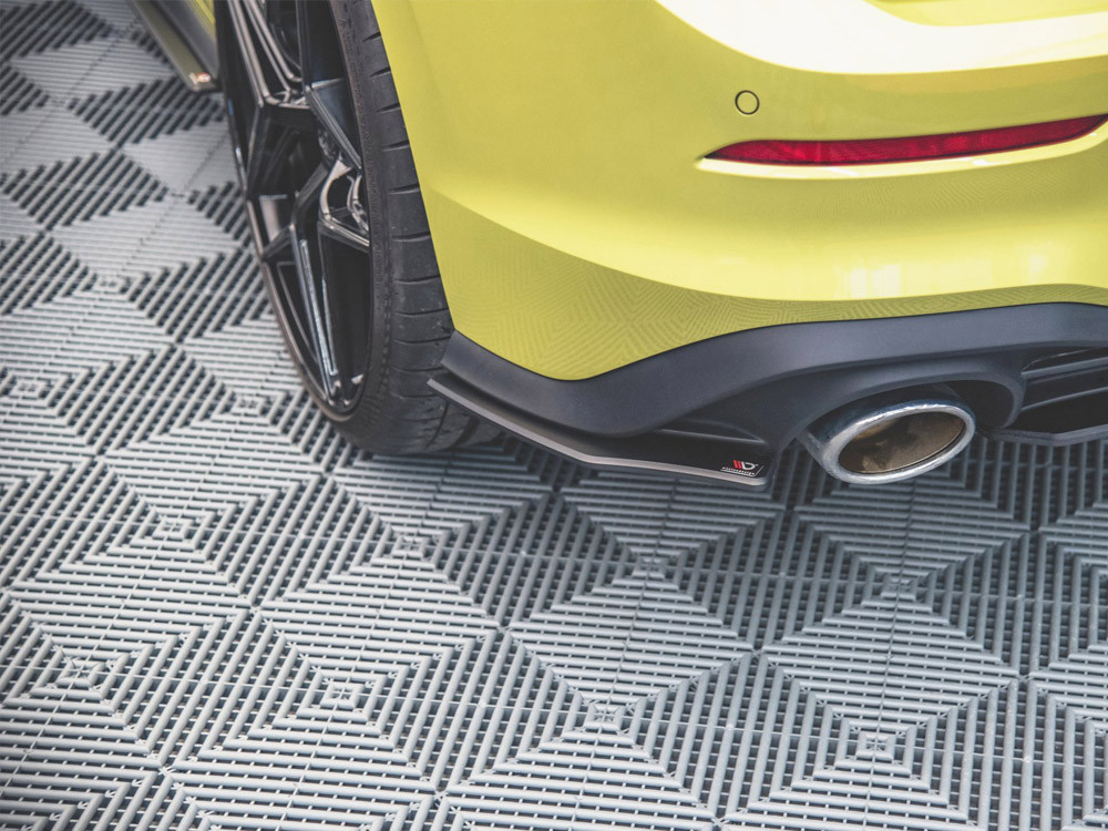 Maxton Street PRO Rear Side Splitters VW Golf 8 GTI Clubsport
