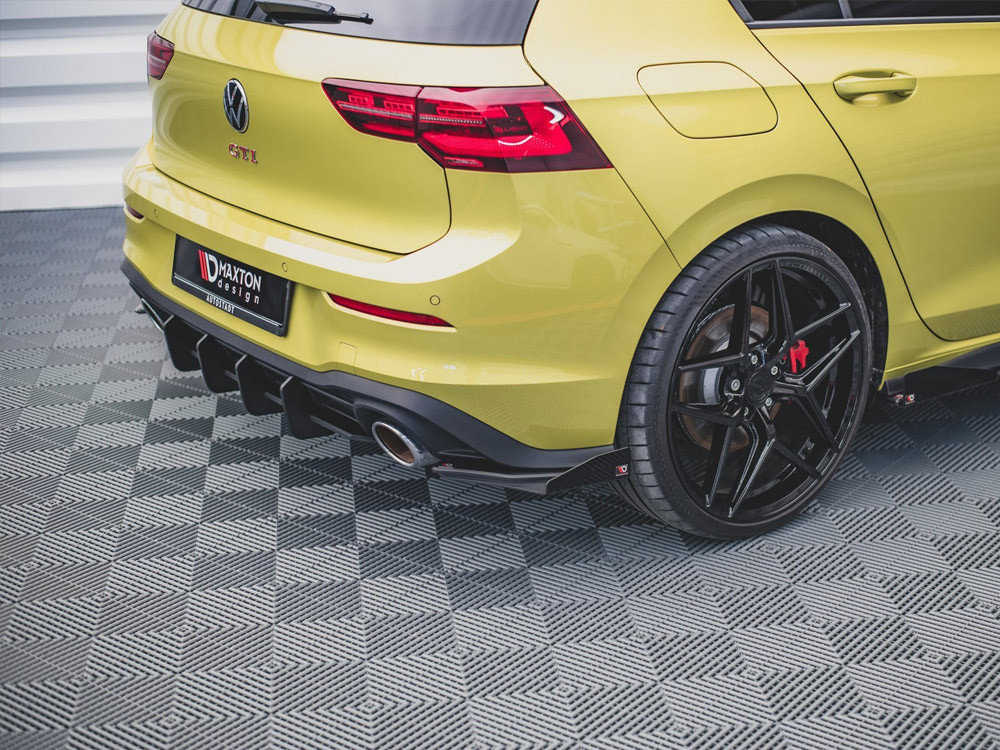Maxton Street PRO Rear Side Splitters + Flaps VW Golf 8 GTI Clubsport Maxton Street PRO Rear Side Splitters + Flaps VW Golf 8 GTI Clubsport