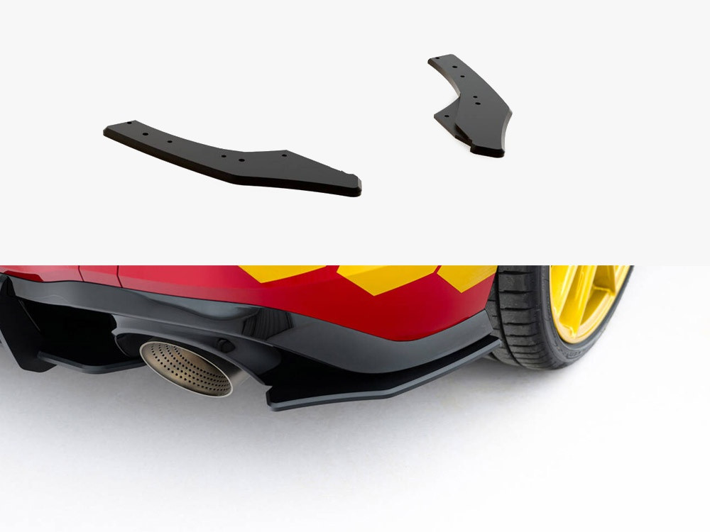 Maxton Street PRO Rear Side Splitters Volkswagen Golf GTI Clubsport Mk8 Facelift Maxton Street PRO Rear Side Splitters Volkswagen Golf GTI Clubsport Mk8 Facelift