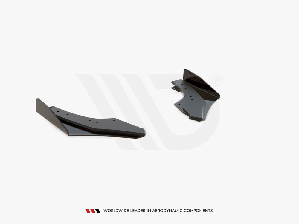Maxton Street PRO Rear Side Splitters + Flaps Volkswagen Golf GTI Clubsport Mk8 Facelift Maxton Street PRO Rear Side Splitters + Flaps Volkswagen Golf GTI Clubsport Mk8 Facelift