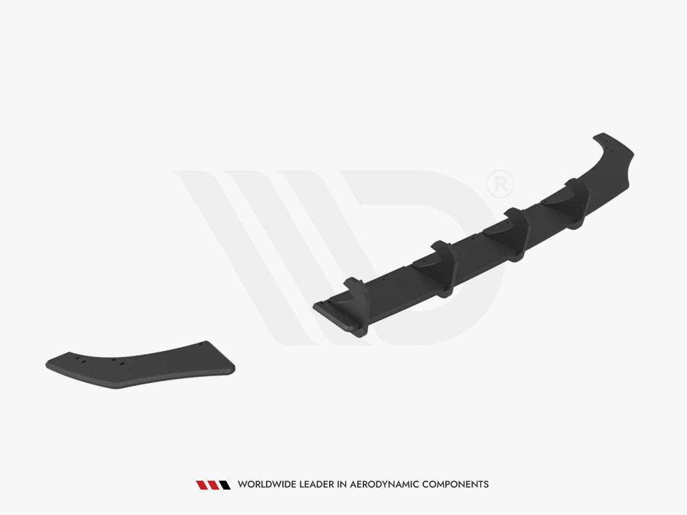 Maxton Street PRO Rear Diffuser Volkswagen Polo GTI Mk6 Facelift Maxton Street PRO Rear Diffuser Volkswagen Polo GTI Mk6 Facelift