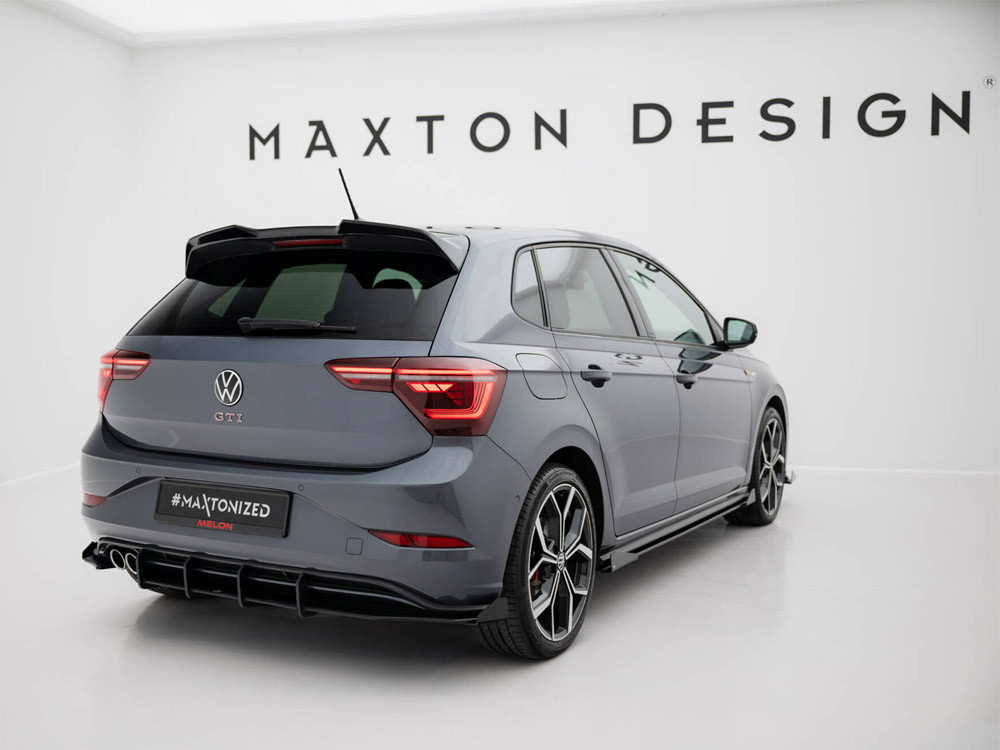 Maxton Street PRO Rear Diffuser + Flaps Volkswagen Polo GTI Mk6 Facelift Maxton Street PRO Rear Diffuser + Flaps Volkswagen Polo GTI Mk6 Facelift